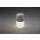 Konstsmide Assisi Solarleuchte grau 7805-302 zum Hängen oder Hinstellen dimmbar IP44