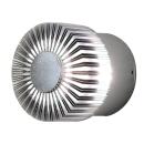 Konstsmide Effekt Wandleuchte Monza silbergrau LED 3W IP54 7900-310