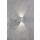 Konstsmide Wandleuchte Cremona silbergrau LED 6W warmweiß verstellbarer Lichtaustritt 7959-310