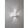 Konstsmide Cremona Wandleuchte weiß Lichtaustritt 4-seitig verstellbar LED 12W IP54 7984-250