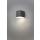 Konstsmide Monza Wandleuchte Aluminium anthrazit LED 6W IP54 7990-370