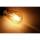 LED Filament Glühlampe McShine Retro E27, 4W, 400lm, warmweiß, goldenes Glas