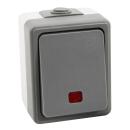 Feuchtraum Kontroll-Schalter McPower Secure, 250V~/10A,...