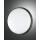 Fabas Luce Olly LED Deckenleuchte schwarz rund 30cm 30W IP54 3315-65-101