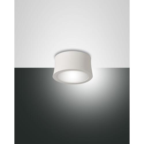 Fabas Luce Ponza Spot weiß LED 7W warmweiß Deckenleuchte 3440-71-102