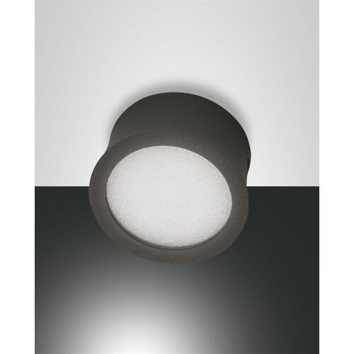 Fabas Luce Ponza Spot anthrazit LED 7W Deckenleuchte 3440-71-282