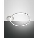 Fabas Luce Giotto LED Deckenleuchte weiß 1-flammig 36W dimmbar warmweiß 3508-61-102