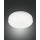 Fabas Luce Trigo Deckenleuchte weiß rund 28cm IP65 LED 27W mit Sensor 3525-63-102