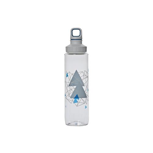 EMSA Trinkflasche Tritan Screw Geometry 0,7l transparent