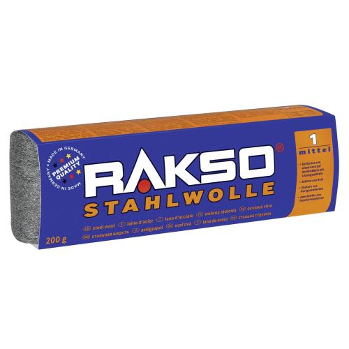 RAKSO Stahlwolle Größe 1 200 g