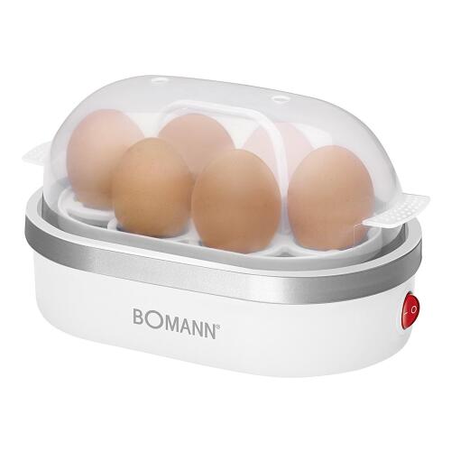 BOMANN Eierkocher EK 5022 CB für max. 6 Eier 400 W weiß