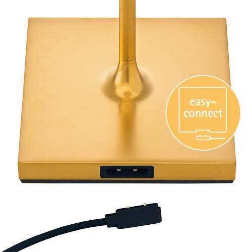Nuindie LED Akku Tischleuchte Außentischleuchte IP54 gold Flex Mood 2700/2200K