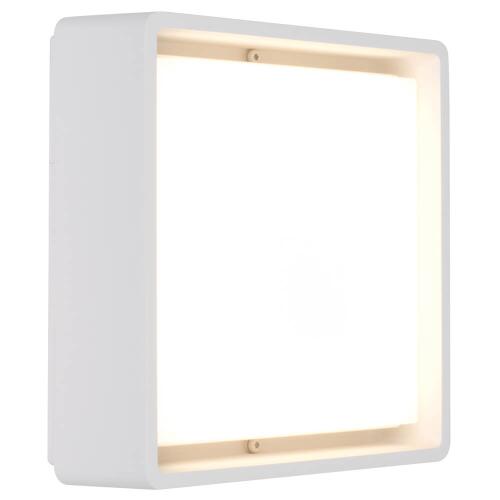 Außenwandleuchte Frame Square LED 6W warmweiß IP66 weiß
