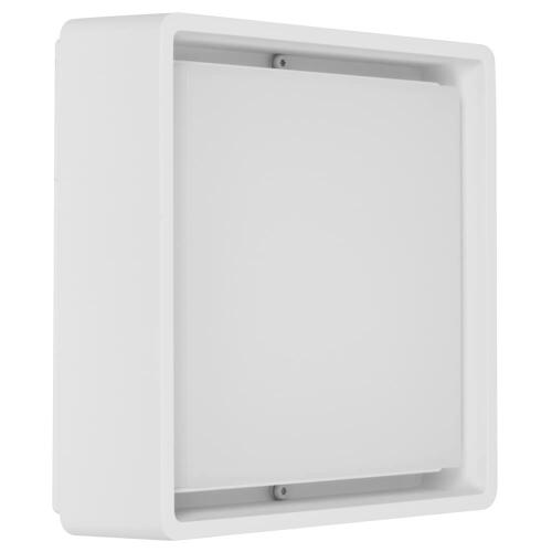 Außenwandleuchte Frame Square LED 6W mit HF-Sensor 3000K warmweiß eckig weiß