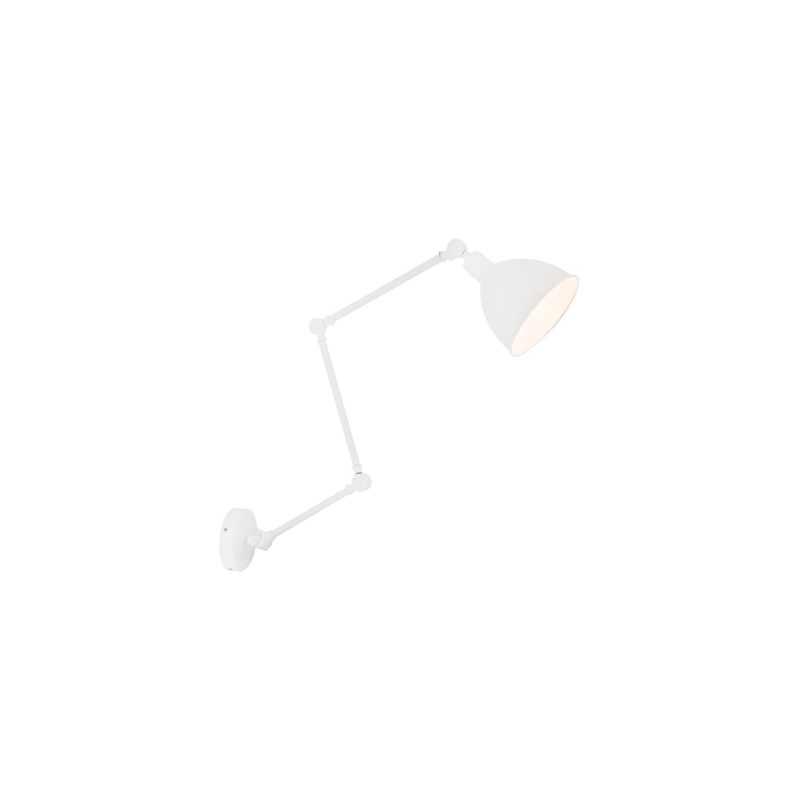 Lampen Leuchten Onlineshop Bazar Länge Schalter E27 mit weiß Rydens 122cm Wandleuchte verstellbare & - By