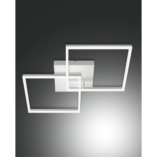 Fabas Luce Bard, Deckenleuchte 4000K, LED, 1x52W, Metall- und Methacrylat, weiß 3394-66-102