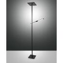 Fabas Luce Ideal, Stehleuchte, LED, 40W+8W, Aluminium,...