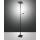 Fabas Luce Ideal, Stehleuchte, LED, 40W+8W, Aluminium, Schwarz 3550-10-101
