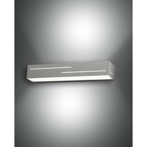 Fabas Luce Banny, Wandleuchte, LED, 2x9W, Metall- und Methacrylat, Anthrazit 3618-21-282
