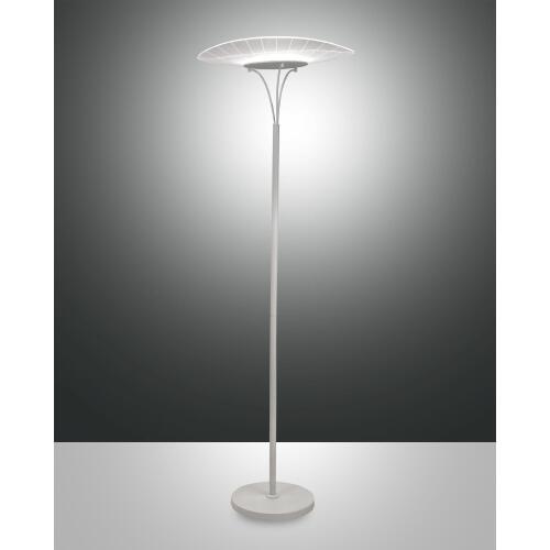 Fabas Luce Vela, Stehleuchte, LED, 1x24W, Metall- und Methacrylat, weiß 3625-10-102
