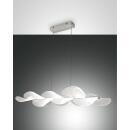 Fabas Luce Sylvie, Pendelleuchte, LED, 1x40W, Metall- und Methacrylat, weiß 3626-49-102