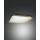 Fabas Luce Hugo, Deckenleuchte, LED, 1x18W, Metall und gebogenes Glas, sandfarben/weiß 3645-61-355
