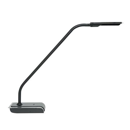 Unilux SENSATION LED-Schreibtischlampe schwarz mit Dimmfunktion und Bewegungssensor