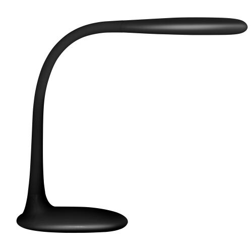 Unilux LUCY LED-Schreibtischleuchte schwarz biegbarer Arm