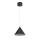 Conical LED Pendelleuchte 1-flammig Metall schwarz 10W 3000K warmweiß dimmbar