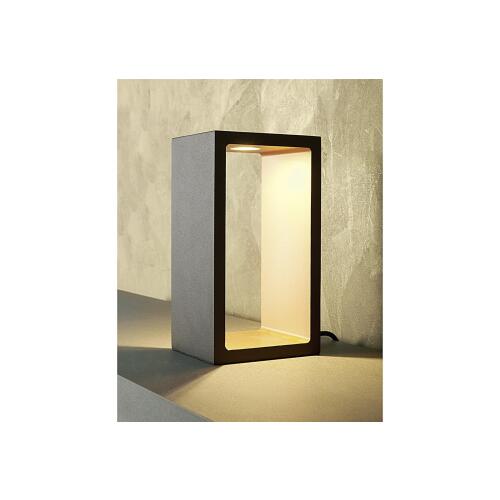 MY LIGHT Tischleuchte Corridor braun/gold