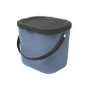 ROTHO Abfallbehälter Albula 6l 23,5x20x20,8cm horizon blue