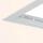 LED-Deckenleuchte RECESS weiß opal dimmbar CCT 2700-5000K & Backlight 45x45cm