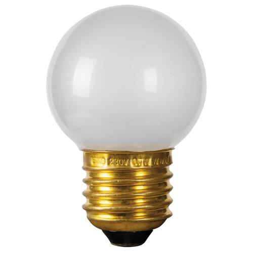 LED Lampe Tropfenform weiß matt 0,7W 40lm 2700K warmweiß