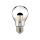 E27 LED Filament Spiegelkopf Lampe silber 8,5W 900 Lumen 2700K warmweiß dimmbar