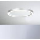 flache LED Deckenleuchte Aura 55cm aluminium/weiß...