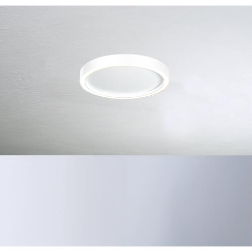 flache LED Deckenleuchte Aura 30cm weiß 16W 2700K warmweiß dimmbar