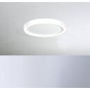 flache LED Deckenleuchte Aura 40cm weiß 20W 2700K...
