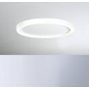 flache LED Deckenleuchte Aura 55cm weiß 29W 2700K...