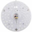 LED-Modul McShine, Umrüstsatz mit Magnethalterung, Ø18cm, 24W, 2200lm, 4000K