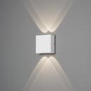 Konstsmide Chieri LED Wandleuchte Up/Down weiß IP54 2x2 LED 7891-250