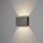 Konstsmide Chieri LED Wandleuchte Up/Down anthrazit IP54 2x4 LED 7865-370