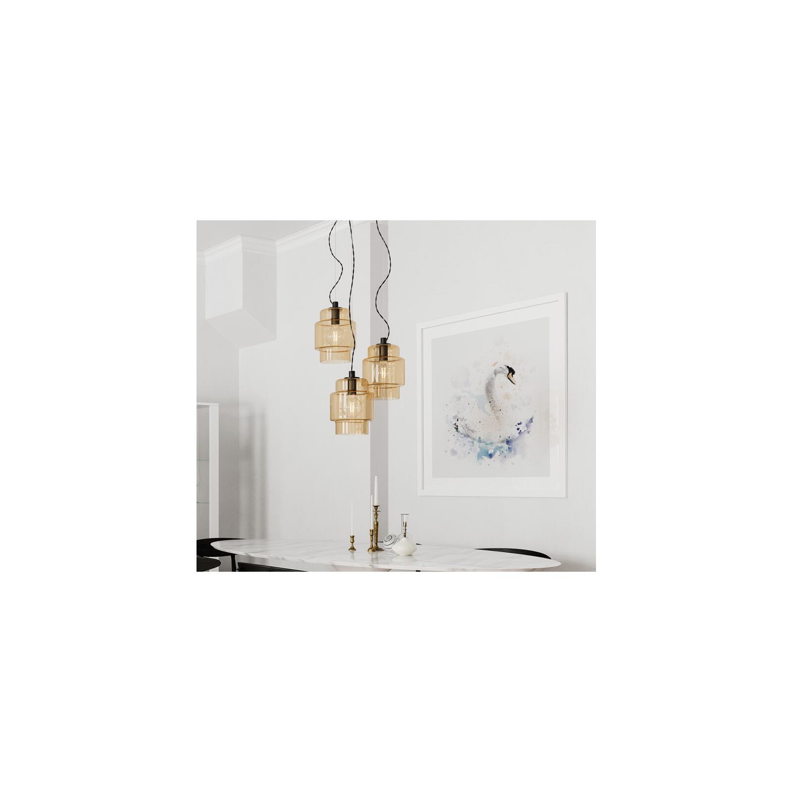 Leuchten & Glasschirm Ebbot 3-flammig - By rauchgrau Hängeleuchte Lampen Onlineshop Rydens