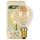LED-Filament-Lampe Vintage E14/2,5W 136 lm, Tropfen-Form, gold, 1800K dimmbar