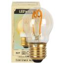 LED-Filament-Lampe E27/2,5W 136 lm Tropfen-Form gold...