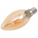 LED Filament Kerzenlampe McShine Retro E14, 1W, 90lm,...