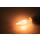 LED Filament Kerzenlampe McShine Retro E14, 1W, 90lm, warmweiß, goldenes Glas