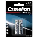 Micro-Batterie CAMELION Lithium 1,5V, Typ AAA/FR03,...