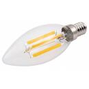 LED Filament Kerzenlampe McShine Filed, E14, 6W, 806 lm,...