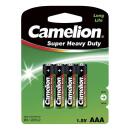 Micro-Batterie CAMELION Super Heavy Duty 1,5 V, Typ AAA,...