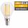 LED Filament Tropfenlampe McShine Filed, E14, 6W, 806 lm, warmweiß, klar